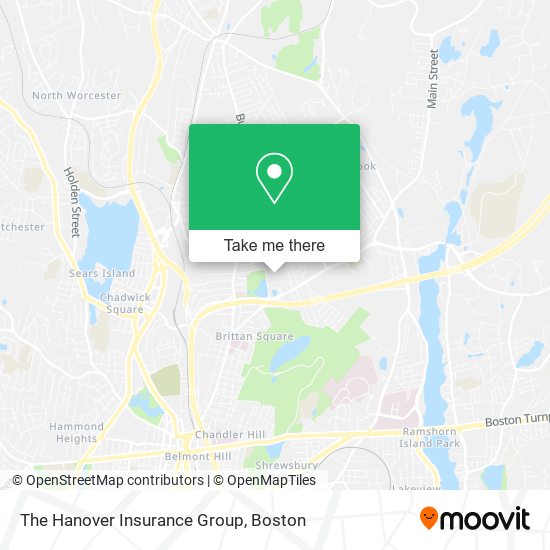 Mapa de The Hanover Insurance Group