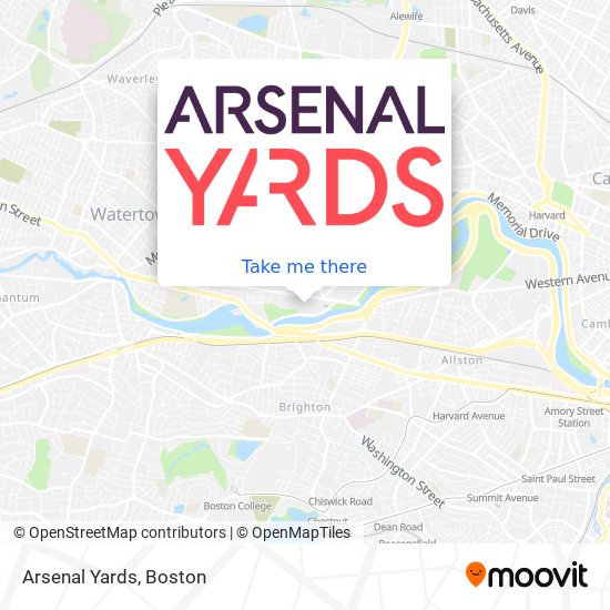 Arsenal Yards map