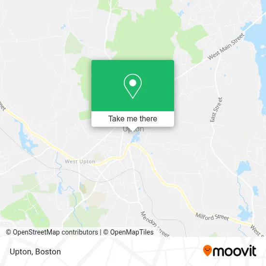 Upton map