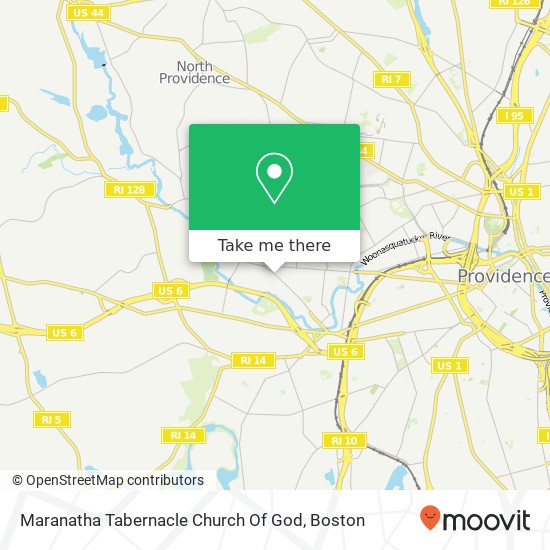 Maranatha Tabernacle Church Of God map