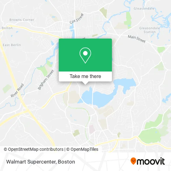 Walmart Supercenter map