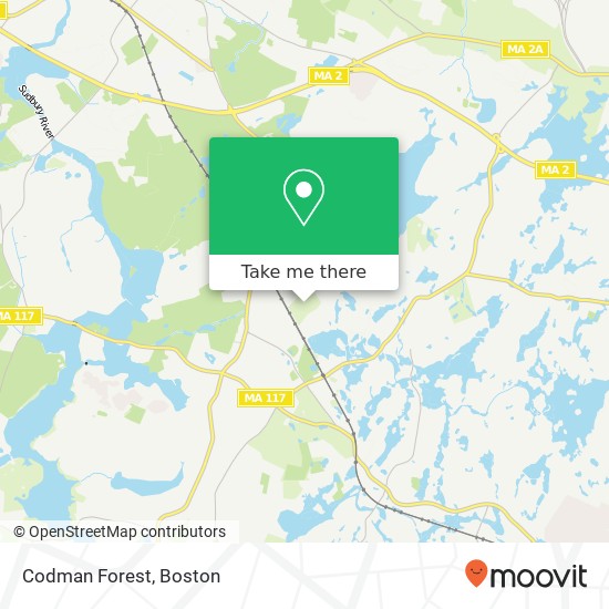 Mapa de Codman Forest