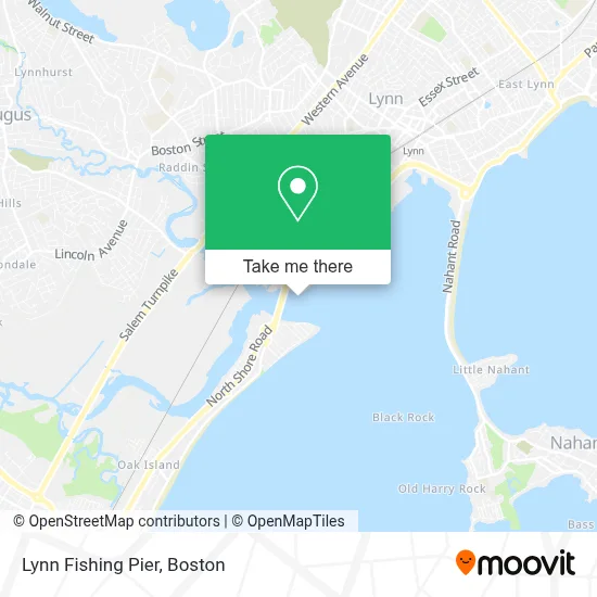 Lynn Fishing Pier map