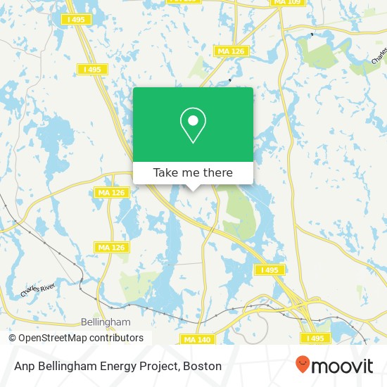 Anp Bellingham Energy Project map