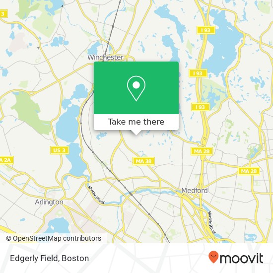 Mapa de Edgerly Field