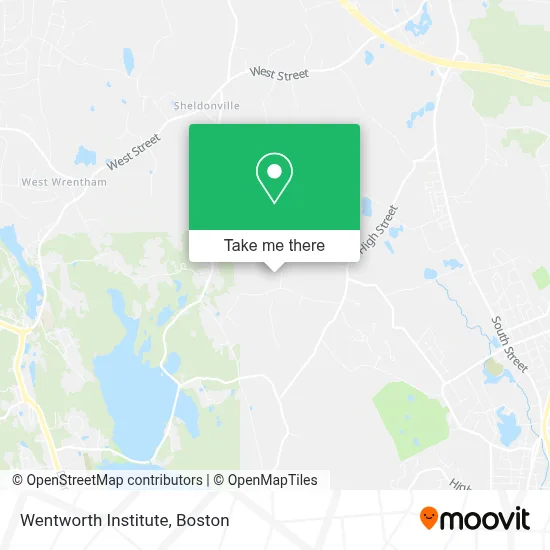 Wentworth Institute map