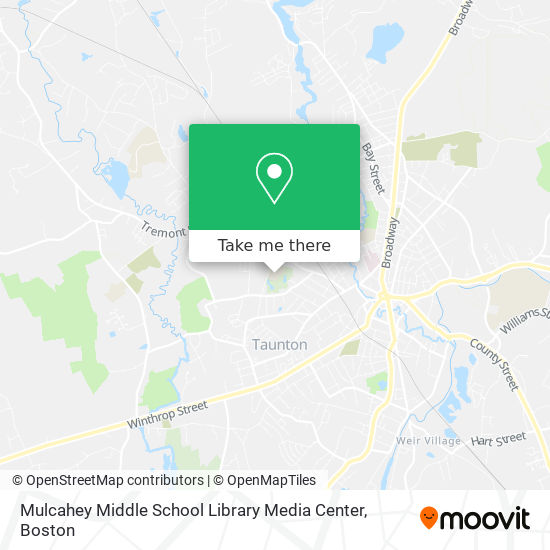 Mapa de Mulcahey Middle School Library Media Center