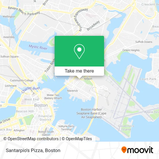 Santarpio's Pizza map