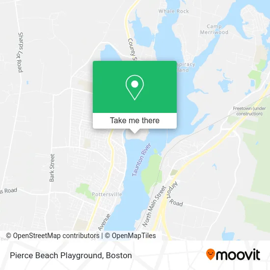 Pierce Beach Playground map