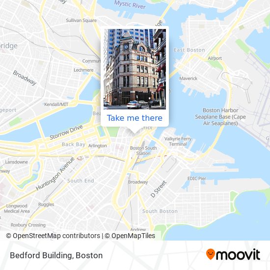 Bedford Building map