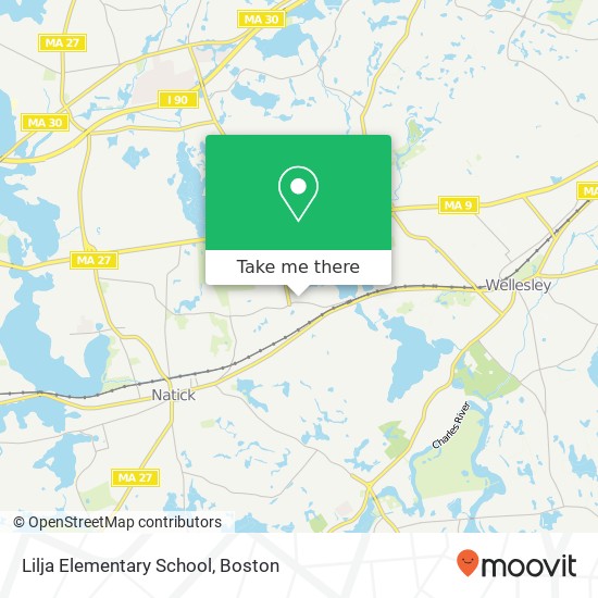 Lilja Elementary School map