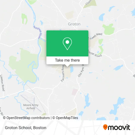 Groton School map