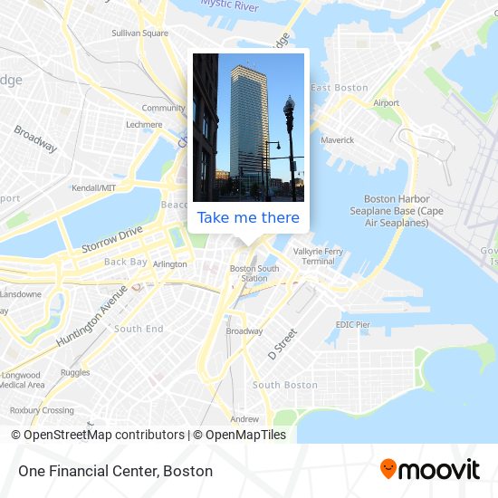 One Financial Center map