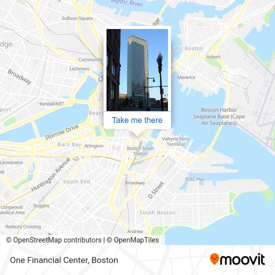 One Financial Center map
