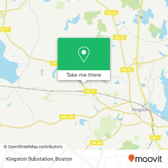 Mapa de Kingston Substation