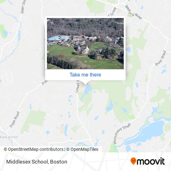 Middlesex School map