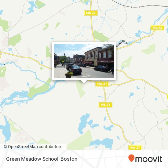 Mapa de Green Meadow School