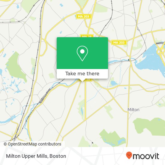 Mapa de Milton Upper Mills