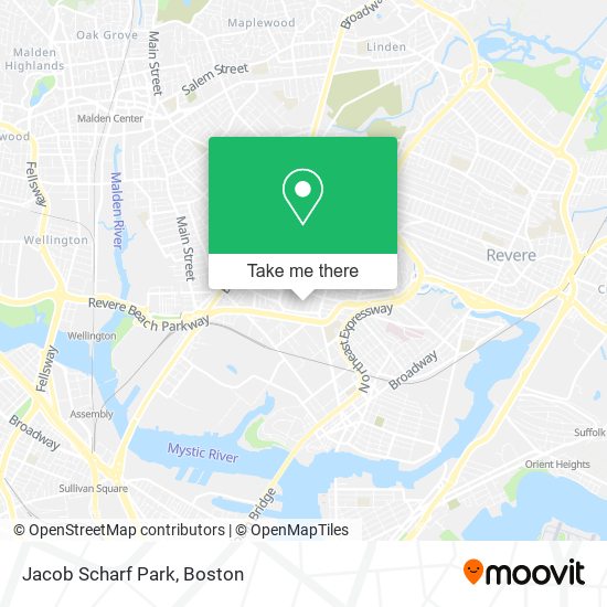 Mapa de Jacob Scharf Park