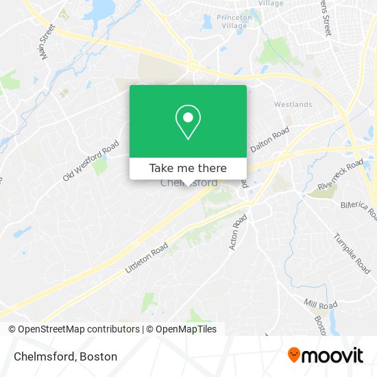 Mapa de Chelmsford