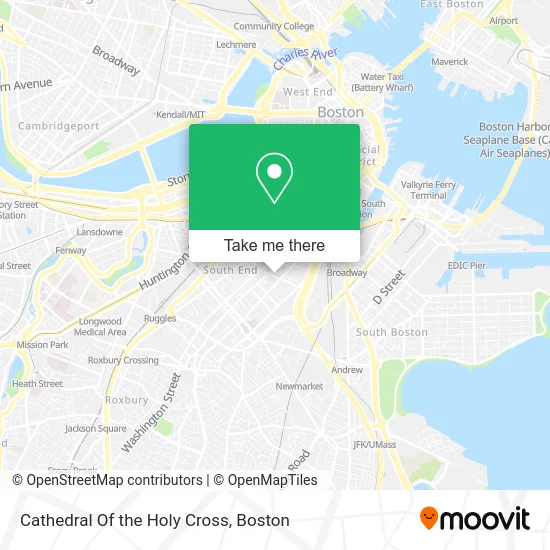 Cathedral Of the Holy Cross map