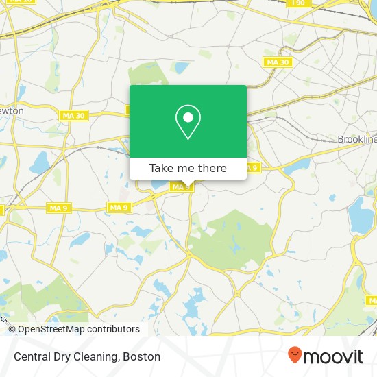 Mapa de Central Dry Cleaning