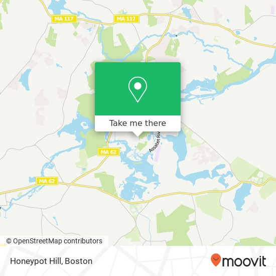 Honeypot Hill map