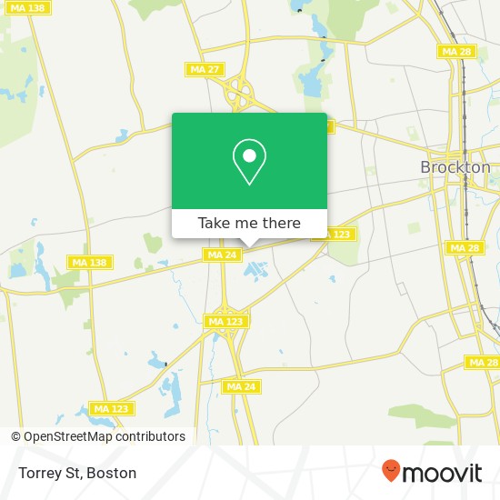 Torrey St map