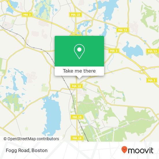 Mapa de Fogg Road