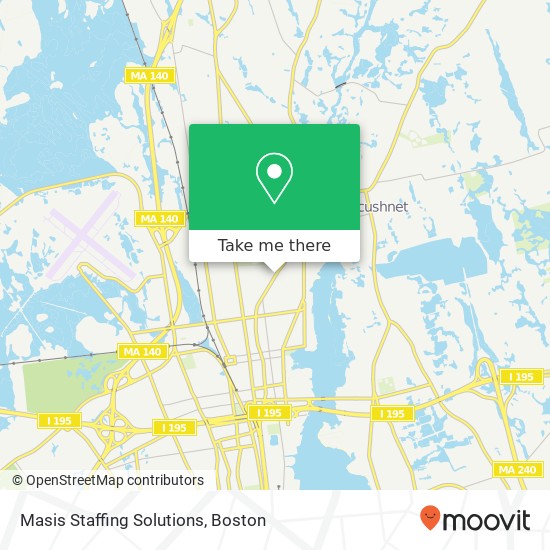 Mapa de Masis Staffing Solutions