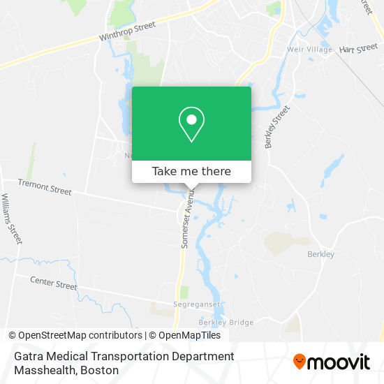 Gatra Medical Transportation Department Masshealth map