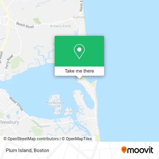 Plum Island map