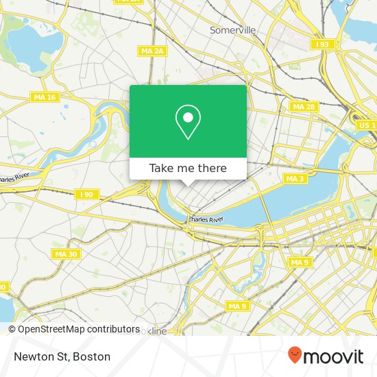 Mapa de Newton St