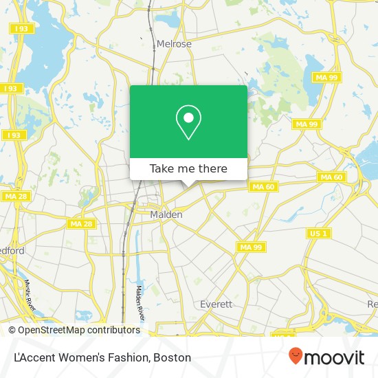 Mapa de L'Accent Women's Fashion