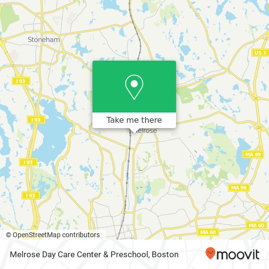 Mapa de Melrose Day Care Center & Preschool