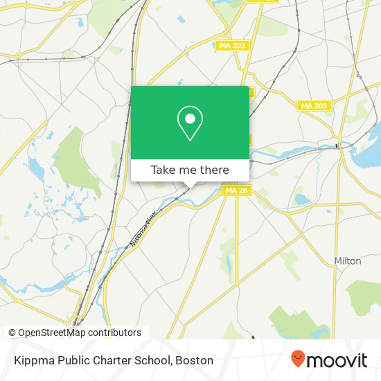 Kippma Public Charter School map