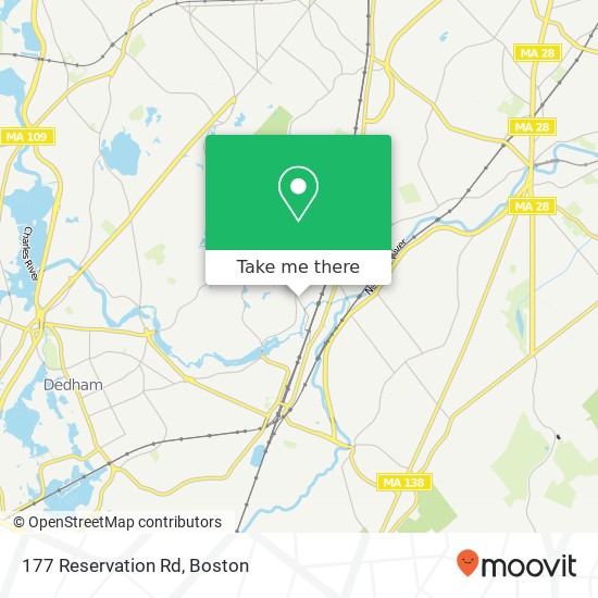 Mapa de 177 Reservation Rd