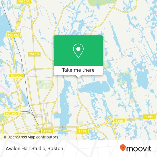 Avalon Hair Studio map