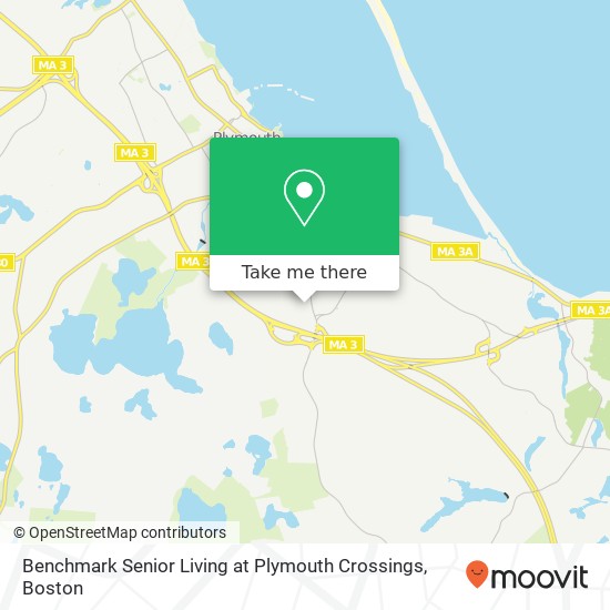Mapa de Benchmark Senior Living at Plymouth Crossings