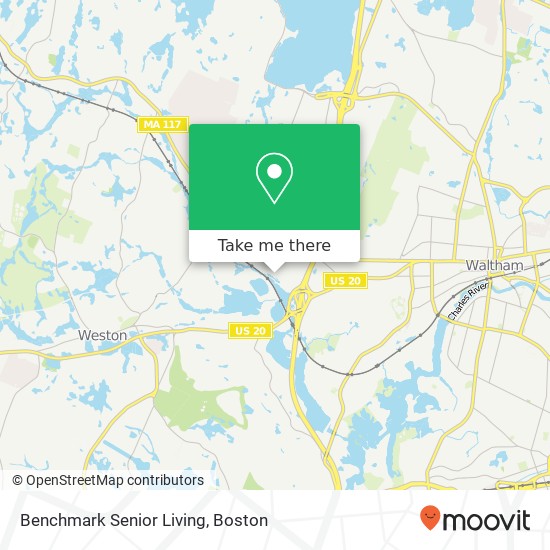 Benchmark Senior Living map