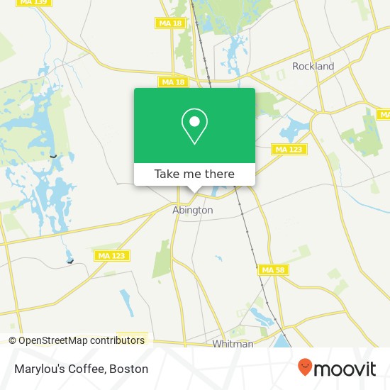 Marylou's Coffee map