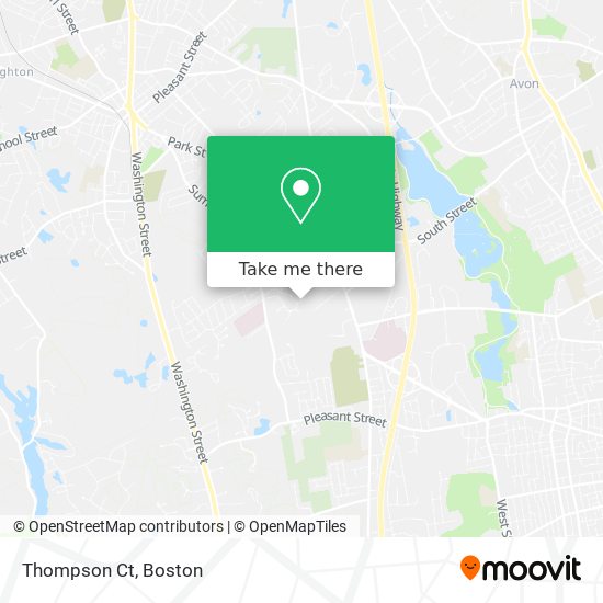 Thompson Ct map