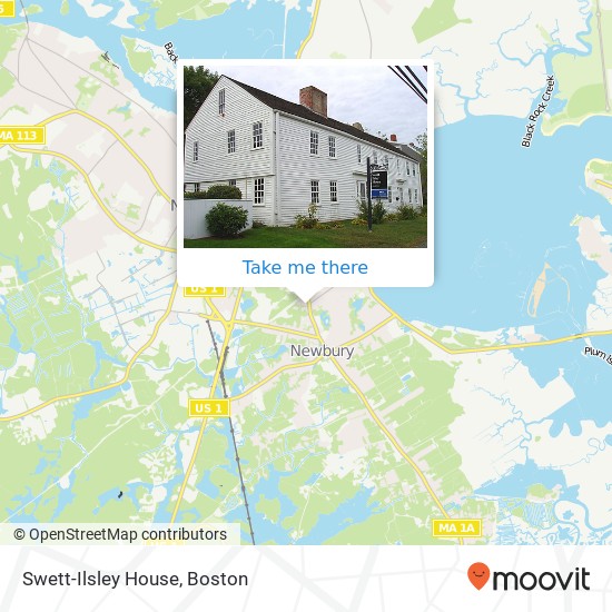 Mapa de Swett-Ilsley House