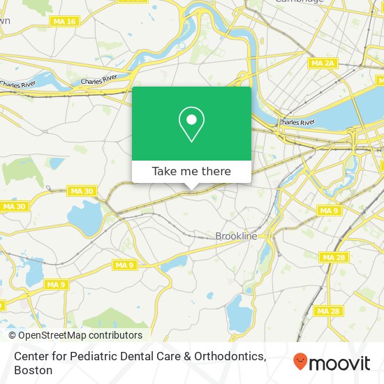 Mapa de Center for Pediatric Dental Care & Orthodontics