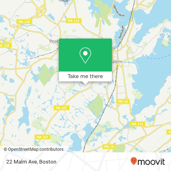 Mapa de 22 Malm Ave