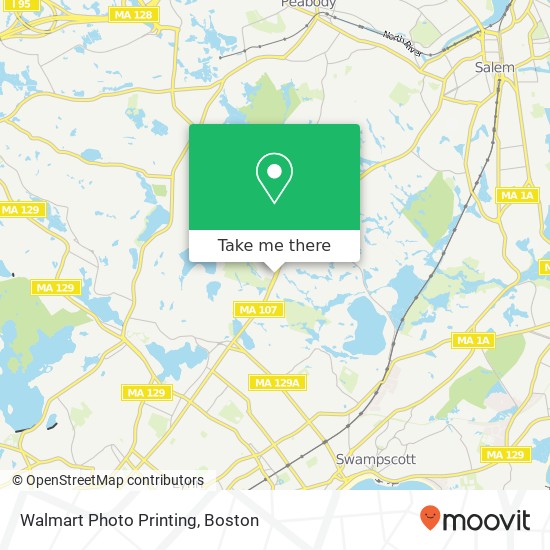 Walmart Photo Printing map