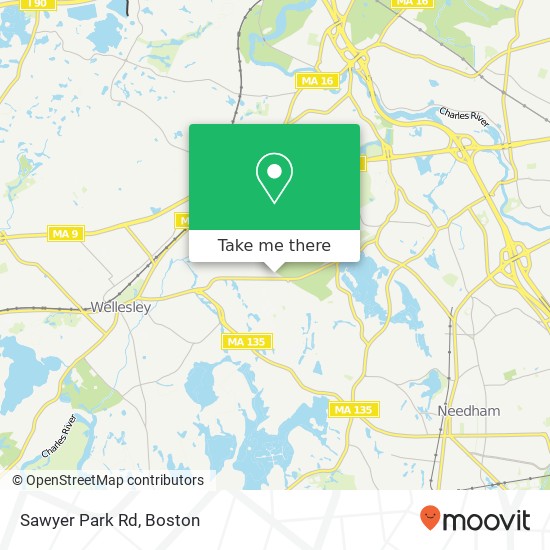 Mapa de Sawyer Park Rd