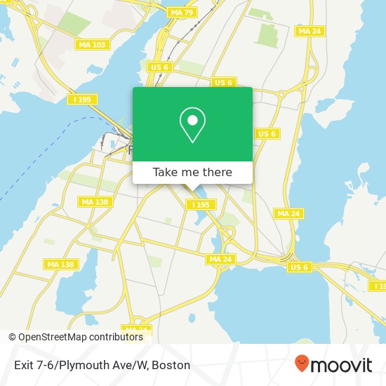 Exit 7-6/Plymouth Ave/W map