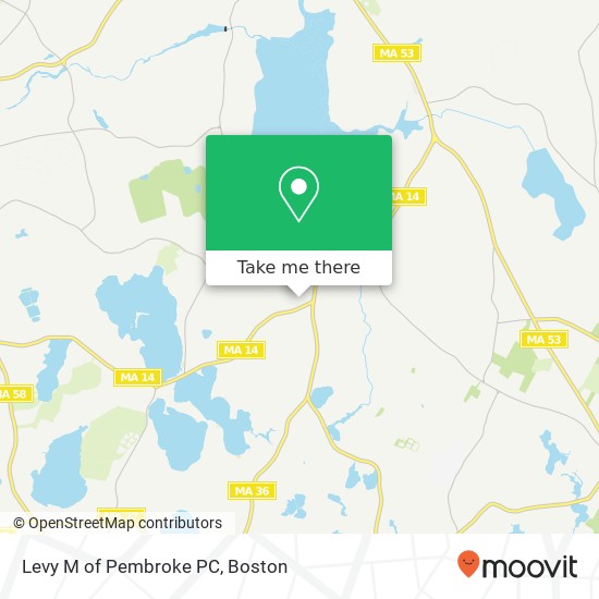 Mapa de Levy M of Pembroke PC