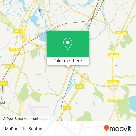 McDonald's map